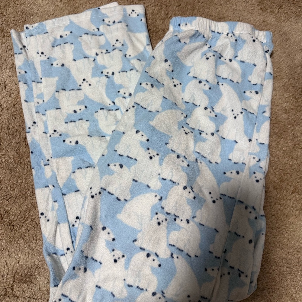 Cozy Blue Polar Bear Women’s Pajamas